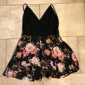 Romper floral super cute